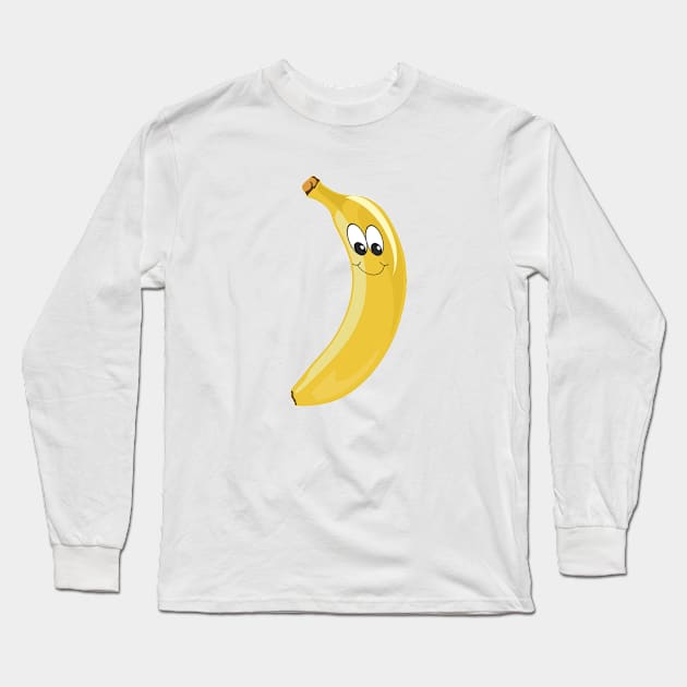 Banana Long Sleeve T-Shirt by Grazia